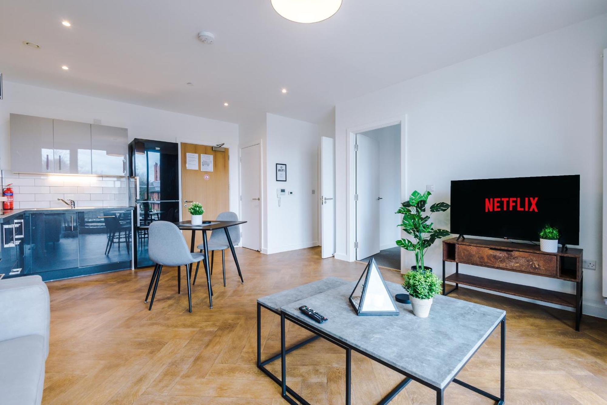 Hilltop Serviced Apartments - Ancoats Manchester Quarto foto